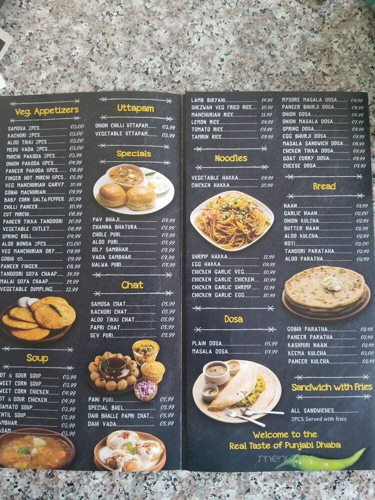 Punjab Indian Cuisine - Auburn Hills, MI menu_pic