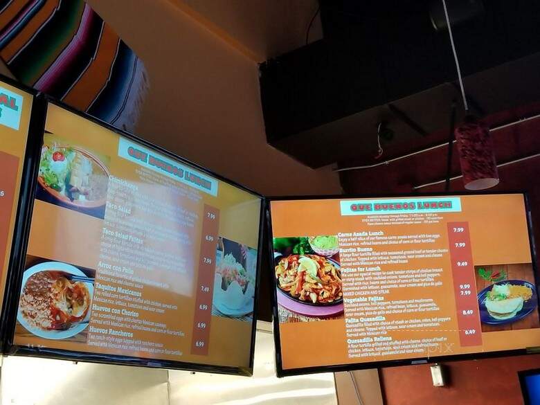 Quebuenos Mexican Grill - Kalamazoo, MI menu_pic