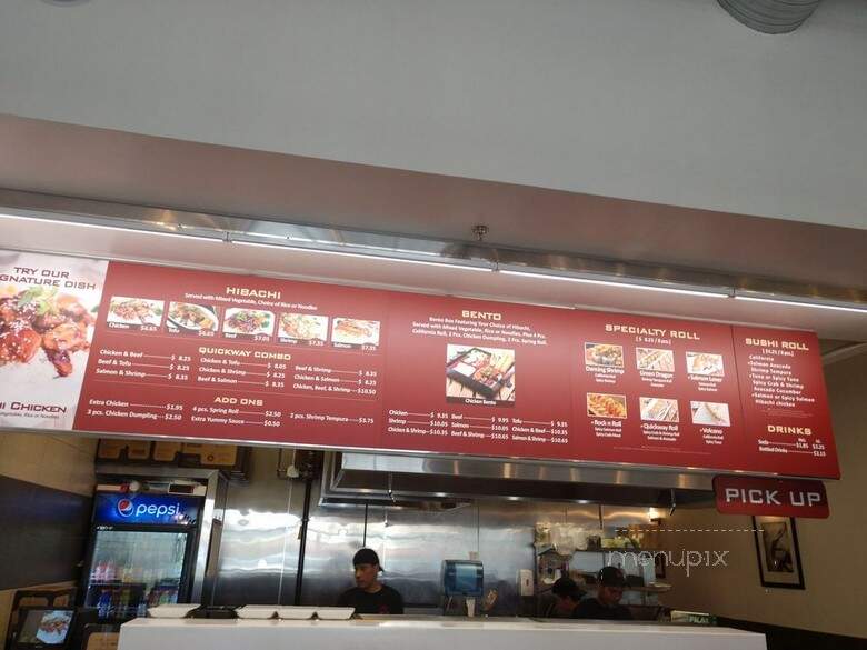 QuickWay Japanese Hibachi - Bowie, MD menu_pic