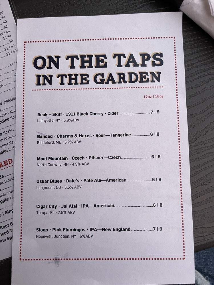 Railpenny Tavern - Epping, NH menu_pic