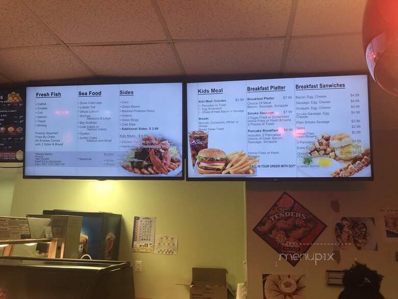 R&B Seafood - Woodbridge, VA menu_pic