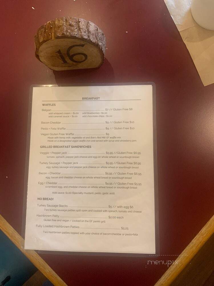 Red Elm Cafe - Tacoma, WA menu_pic