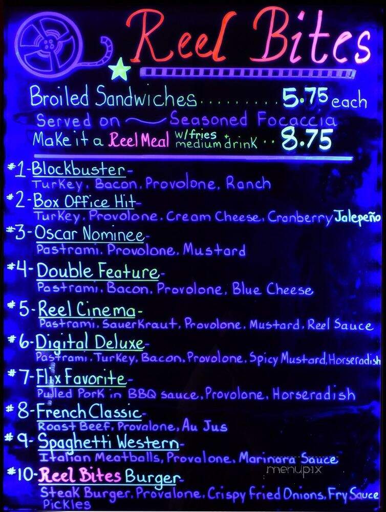 Reel Bites Cafe - Panguitch, UT menu_pic