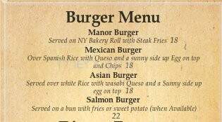 Rio Siete Winter Hideaway at Mohegan Manor - Baldwinsville, NY menu_pic