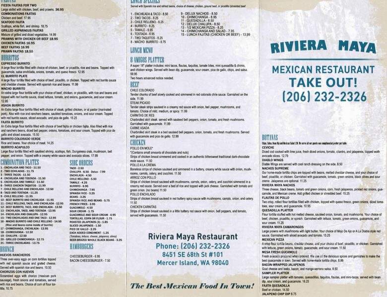 Riviera Maya - Mercer Island, WA