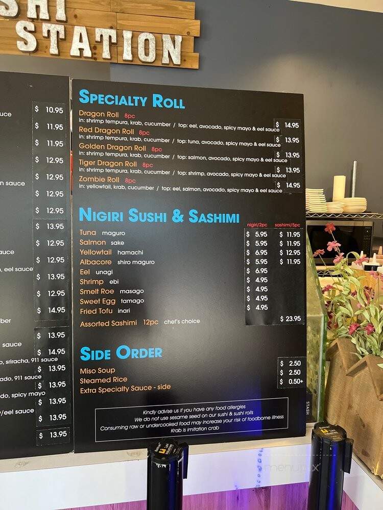 Rollin Sushi Cafe - Anaheim, CA menu_pic