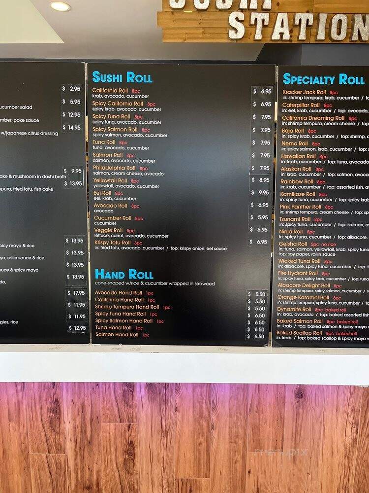 Rollin Sushi Cafe - Anaheim, CA menu_pic