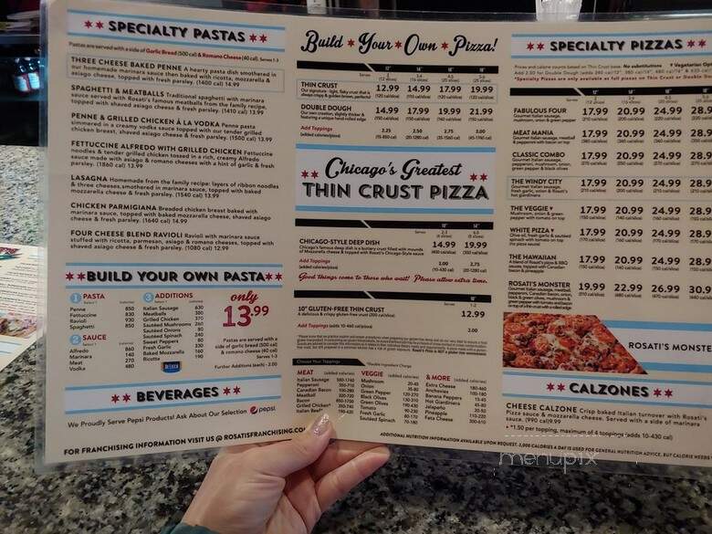 Rosati's Pizza - Apopka, FL menu_pic