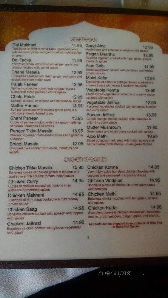 Royal Kitchen - Cockeysville, MD menu_pic