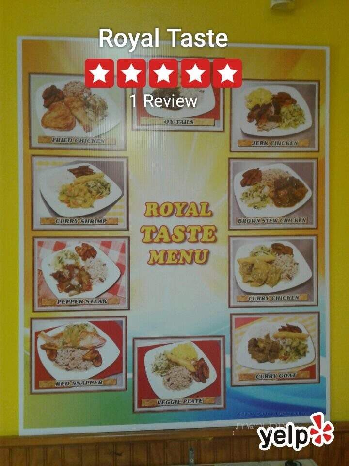 Royal Taste - Irvington, NJ menu_pic