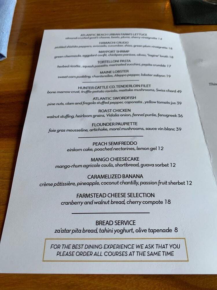 Rue Saint Marc - Jacksonville, FL menu_pic