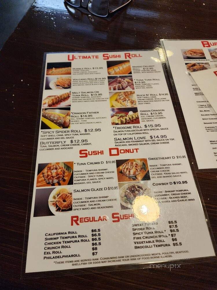 Rumaku Sushi - Orlando, FL menu_pic