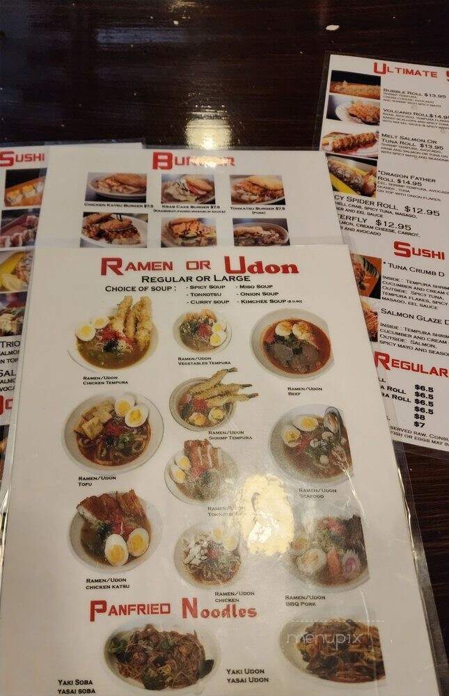 Rumaku Sushi - Orlando, FL menu_pic