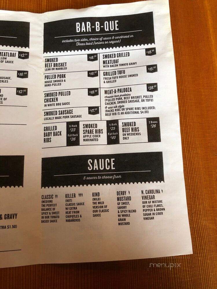 Russell Street Bar-B-Que - Portland, OR menu_pic