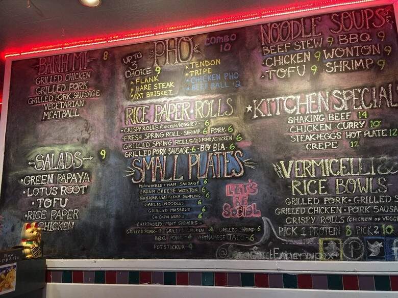 Saigon Street Eat - Sacramento, CA menu_pic