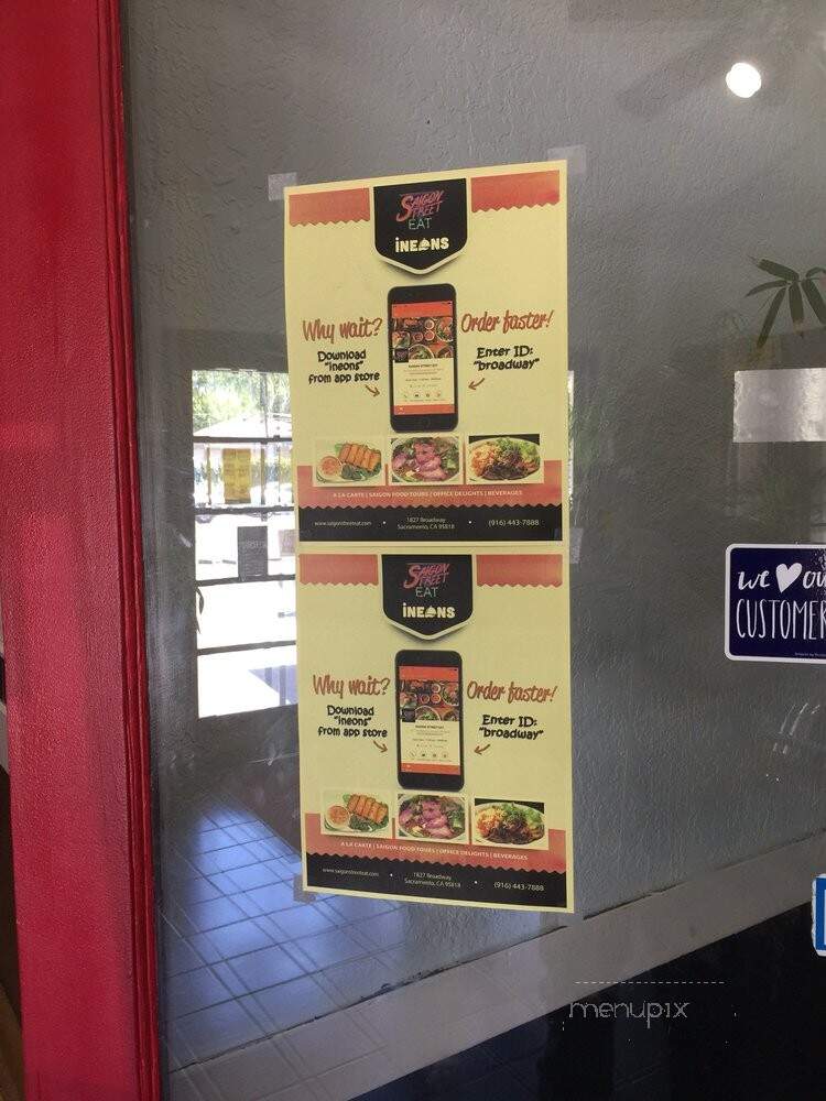 Saigon Street Eat - Sacramento, CA menu_pic