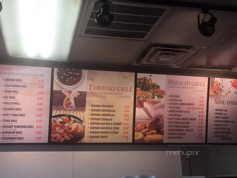 Sakura - Spartanburg, SC menu_pic