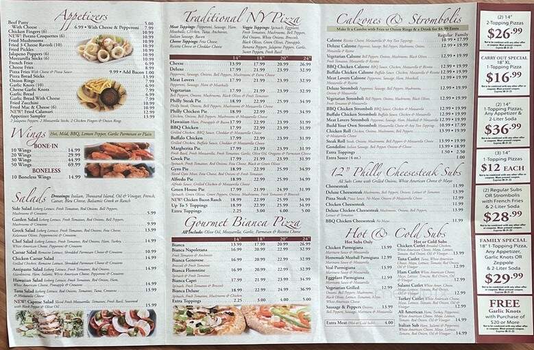 Sal's NY Slice Pizzeria - Virginia Beach, VA menu_pic