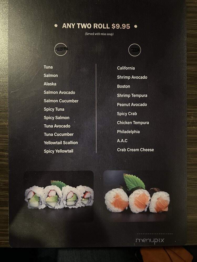 Sapporo Japanese Sushi Restaurant - Wichita, KS menu_pic