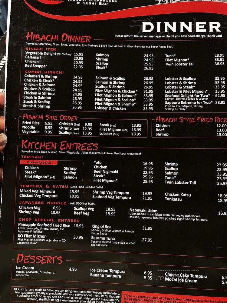 Sapporo - Livonia, MI menu_pic