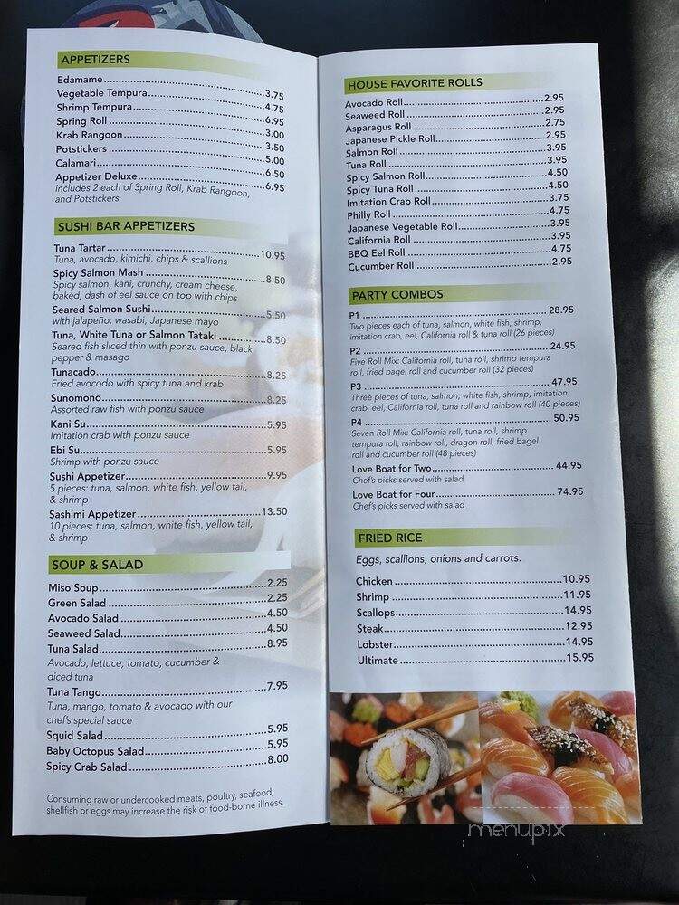 Scream'n Tuna - Lakeland, FL menu_pic