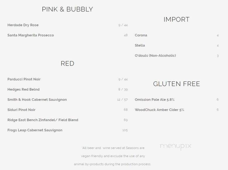 Seasons Plant Based Bistro - Salt Lake City, UT