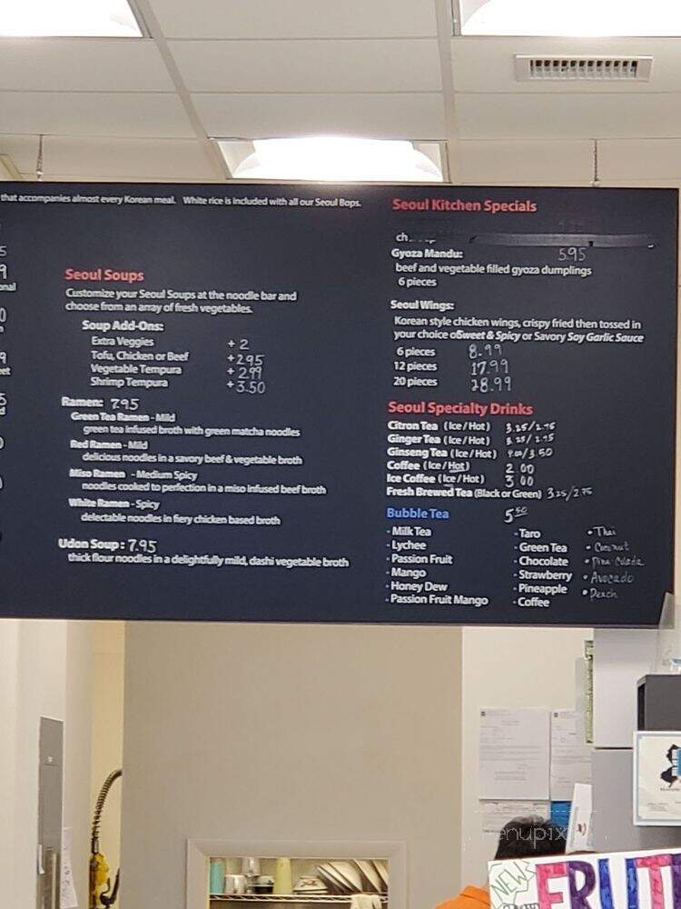 Seoul Food - Parsippany-Troy Hills, NJ menu_pic
