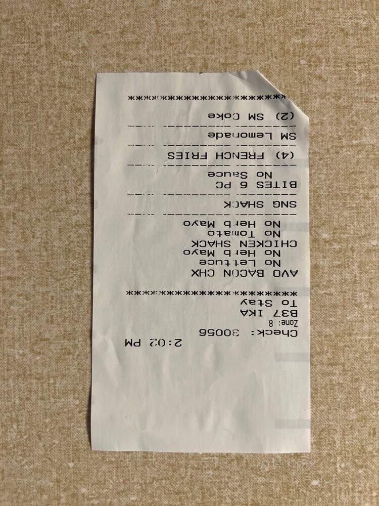 Shake Shack - San Antonio, TX menu_pic