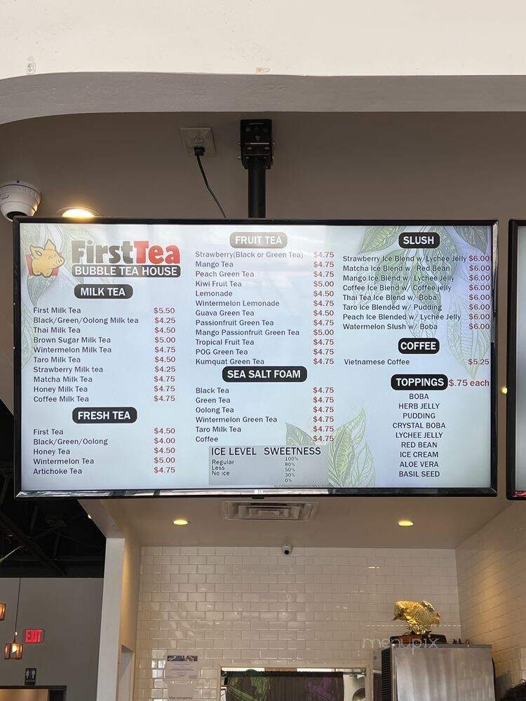 Sharetea Richardson - Richardson, TX menu_pic