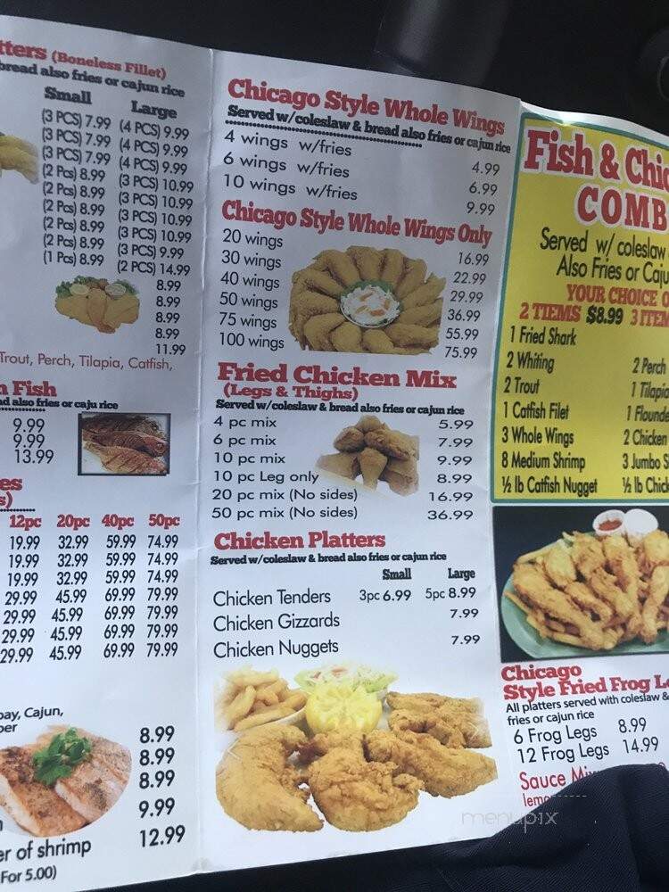 Shark's Fish And Chicken - District Heights, MD