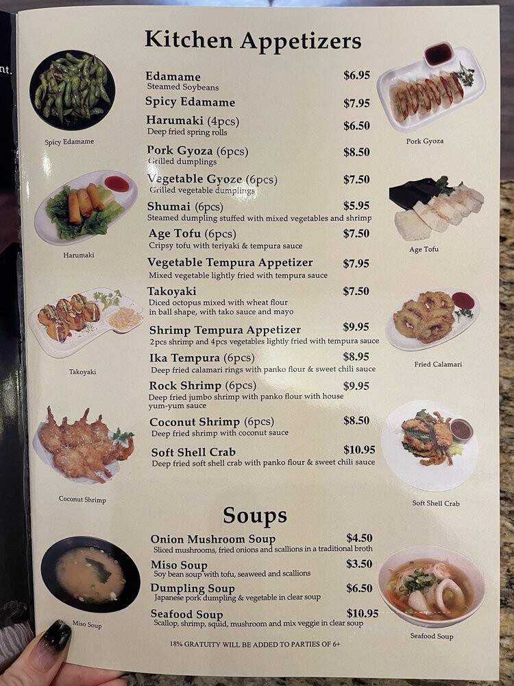 Shiki Hibachi Sushi - Hermiston, OR menu_pic