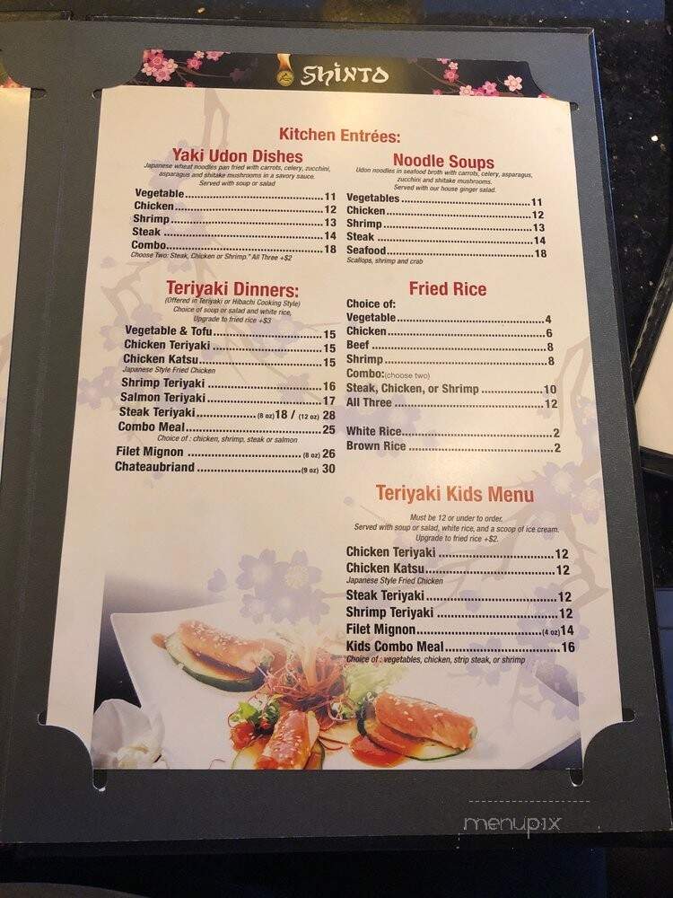 Shinto Sushi at Freedom Commons - Naperville, IL menu_pic