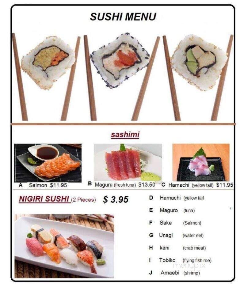 Silver Ocean Restaurant - San Pablo, CA menu_pic