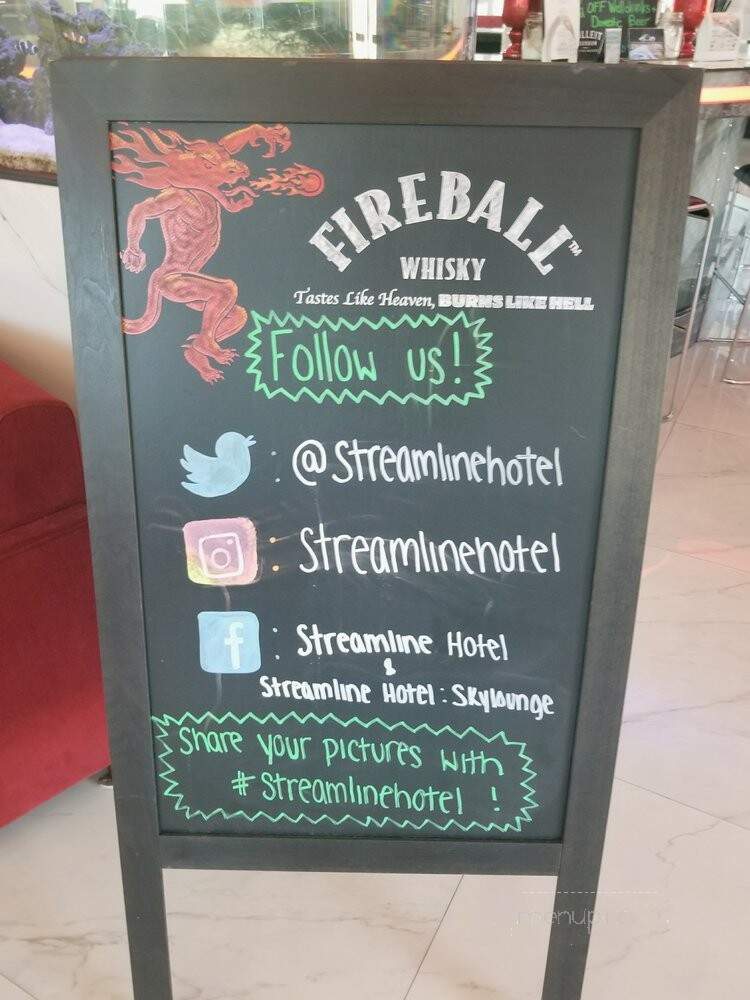 Sky Lounge - Daytona Beach, FL menu_pic