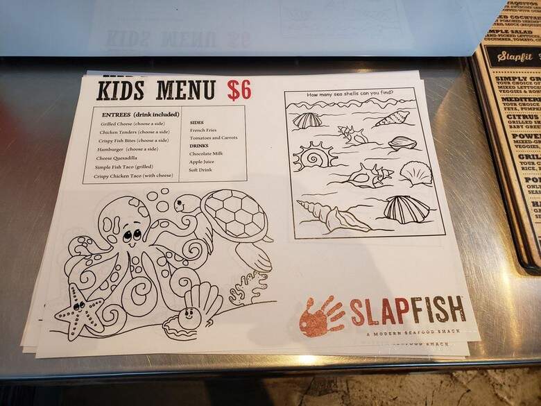 Slapfish - Albuquerque, NM menu_pic
