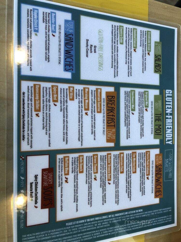 Smiling Moose Rocky Mountain Deli - Grand Forks, ND menu_pic