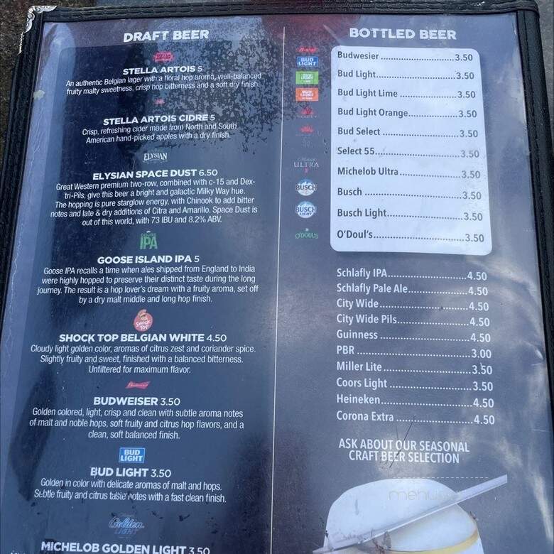 Social Bar & Grill - St. Louis, MO menu_pic