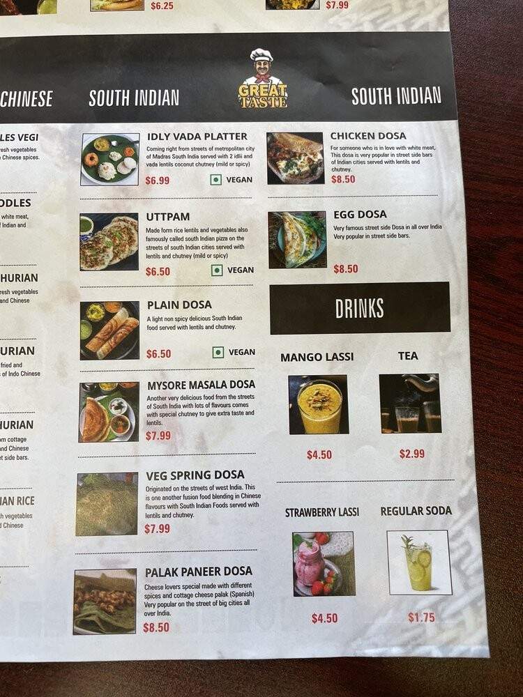 Spicy Bite - El Sobrante, CA menu_pic
