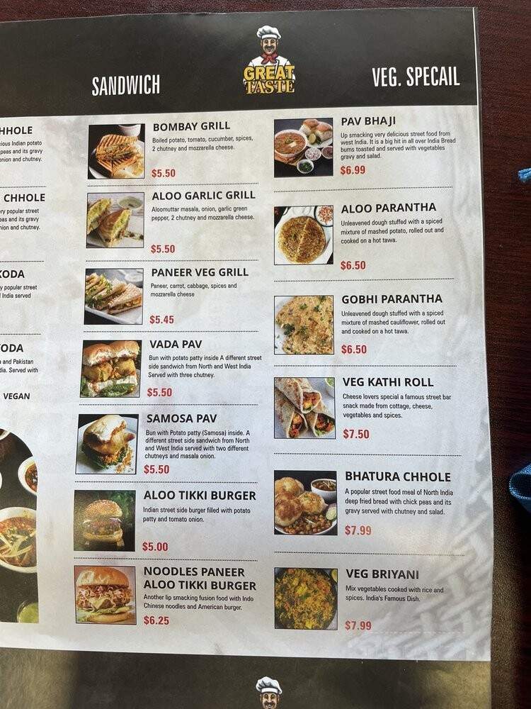 Spicy Bite - El Sobrante, CA menu_pic