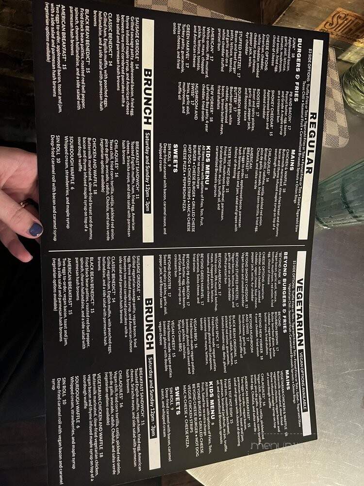 Stray Dog - Minneapolis, MN menu_pic
