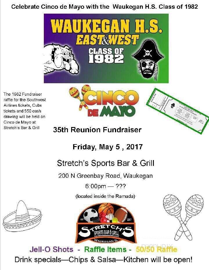 Stretch's Sports Bar & Grill - Waukegan, IL menu_pic