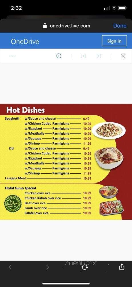 Suma Pizza - Bronx, NY menu_pic