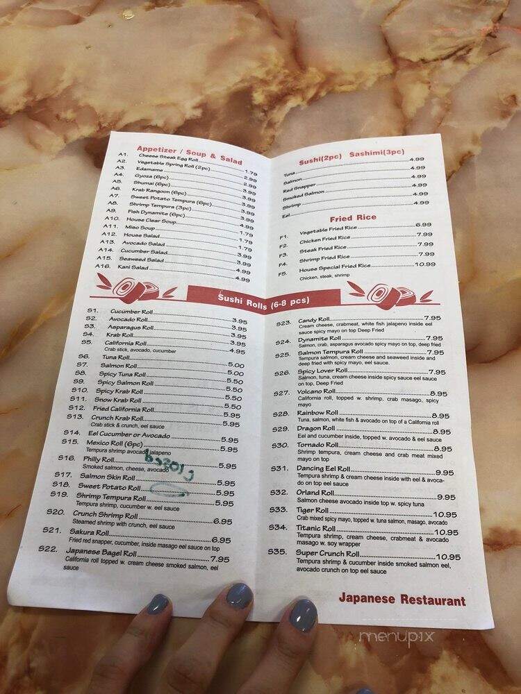 Sumo Teppanyaki Express - Haines City, FL menu_pic