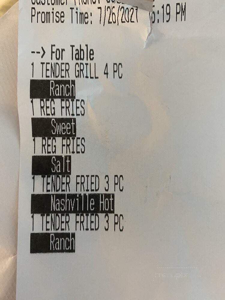 Super Chix - Frisco, TX menu_pic
