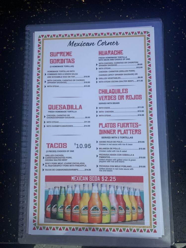 Supreme Diner - Jamaica, NY menu_pic