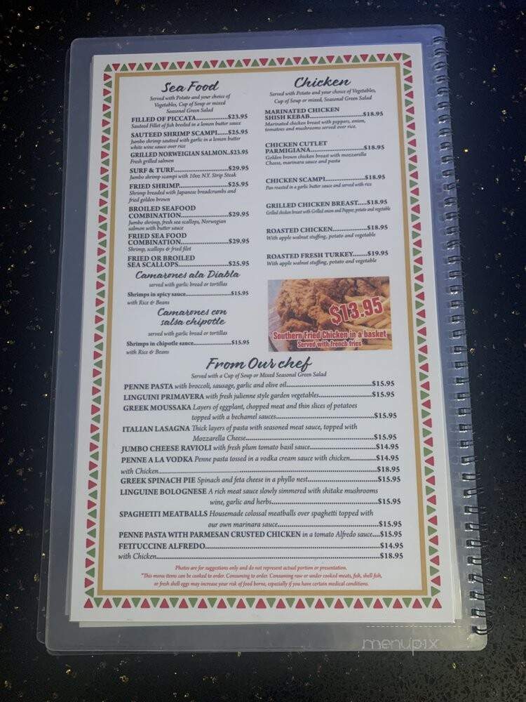 Supreme Diner - Jamaica, NY menu_pic