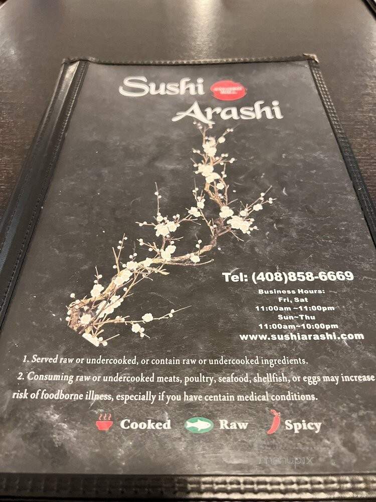 Sushi Arashi - San Jose, CA