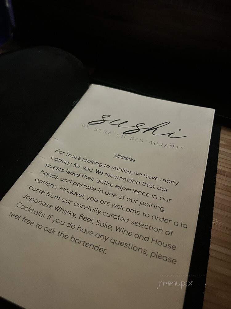 Sushi l Bar - Los Angeles, CA menu_pic