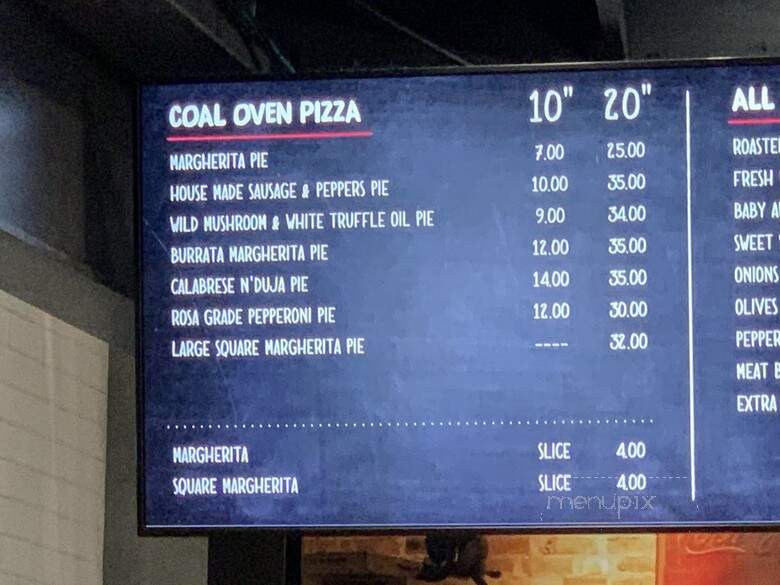 Table 87 - Brooklyn, NY menu_pic