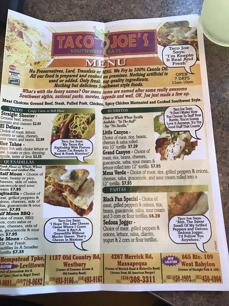 Taco Joe's - West Babylon, NY